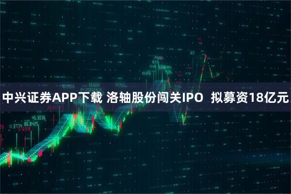 中兴证券APP下载 洛轴股份闯关IPO  拟募资18亿元